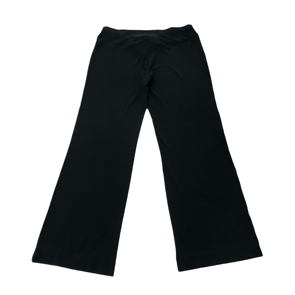 LAUREN RALPH LAUREN BLACK KNIT CASUAL ELASTIC WAIST PANTS SIZE LARGE